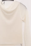 SWAYING 25 Early Spring Water-soluble Wool Fake Two-piece Sweater Series SW-SW25PS1T06-BAI White SW-SW25PS1T06